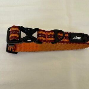Dog Collar JUMP Dog Reflective Adjustable Dog Collar Size M With Metal Buckle